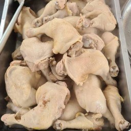 ข้าวมันไก่ไหหลำ Ann smith kitchen ตลาดชัยมงคลสตรีทฟู้ด