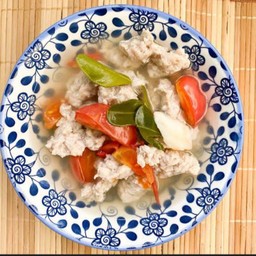 ต้มยำหมูเด้งน้ำใส