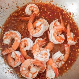 ยำวุ้นเส้นกุ้ง จุก ๆๆๆๆ