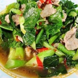 หมูคะน้านำ้มันหอย