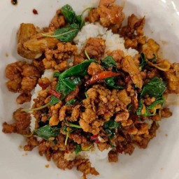 ข้าวกระเพราหมูสับ