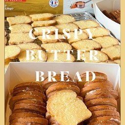 Crispy butter bread