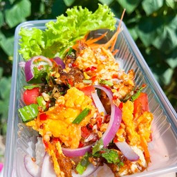 ยำไข่ดาว (เป็นกับข้าว)