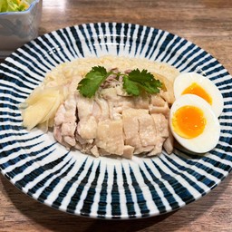 B-01 Kho man gai with Salad and Soup