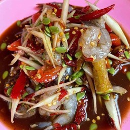 Papaya Salad With Fresh Shrimp
