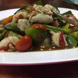 เหลาหอยนางรม กุ้งสด