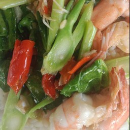 คะน้ากุ้ง