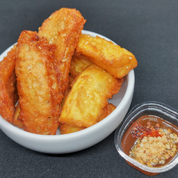 กล้วยทอดผสมมันทอด