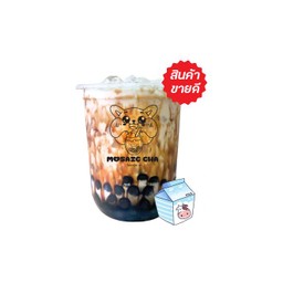 นมสดบราวน์ชูก้าไข่มุก
