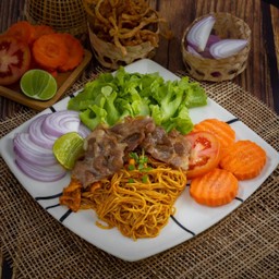 ข้าวซอยคั่วหมู