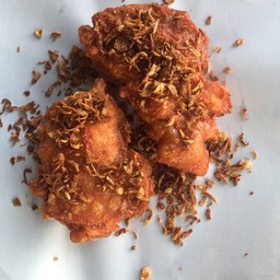 สะโพกไก่ทอด