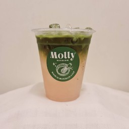 Lychee de Matcha ชาเขียวผสมน้ำลิ้นจี่