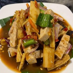 ตำหน่อไม้หมูยอนัวน้ำปลาร้าสุดๆ