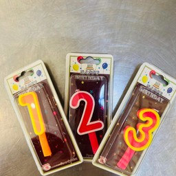 เทียนตัวเลข