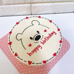 เค้กหน้าหมี