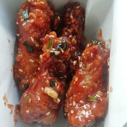 ครัวคุณฝน ไก่ทอดซอสเกาหลี