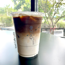 กาแฟลาเต้(เย็น)
