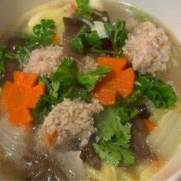 ต้มจืดเต้าหู้หมูสับวุ้นเส้น