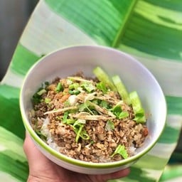 ข้าวต้มปลากะพง @มะพร้าวปั่นอัมพวา สาขาปีดีพนมยงค์