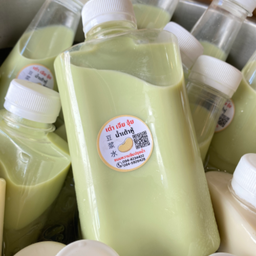 B3 น้ำเต้าหู้ชาเขียวมะลิเย็น บรรจุขวด 300Ml