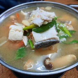 ต้มยำปลาทับทิม Red tilapia Fish Tom Yum soup