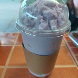 ชานมเผือกปั่น