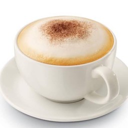 คาปูชิโน่ร้อน