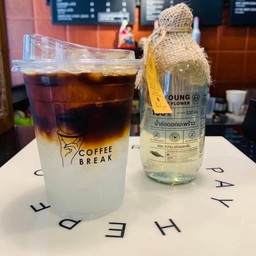 อเมริกาโน น้ำช่อมะพร้าว