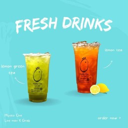 ชาเขียวมะนาว (ชาใส)