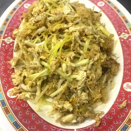 กระเพาะปลาผัดแห้ง