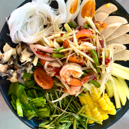 ตำถาดปูปลาร้า