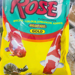 อาหารปลา Rose 1kg เม็ดกลาง M