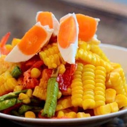 ยำข้าวโพด