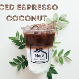 เอสเพรสโซ่มะพร้าวน้ำหอม (เย็น)