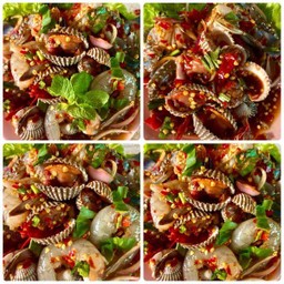 ยำหอยแครง