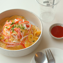ข้าวไข่ข้นปูอัด