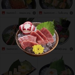 Tuna sashimi ทูน่า