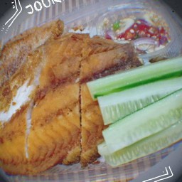 แม่มายข้าวหน้าปลาแกะ พริกน้ำปลารสเด็ด ศุภสารรังสรรค์ ซ.1