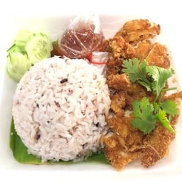 ข้าวไก่ทอด