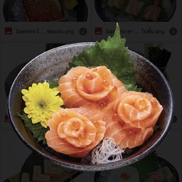 Salmon Rose Sashimi