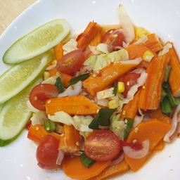 ยำปูอัด Crab Stick Salad