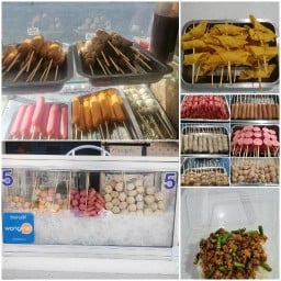 กะเพราข้าวกล่องลูกชิ้นทอดบอสเบส(แปซิฟิค)