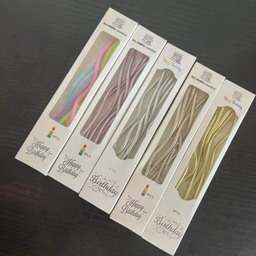 เทียนเกลียวพาสเทล