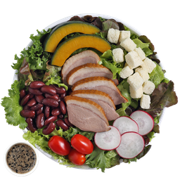 สลัดอกเป็ดรมควัน L