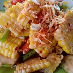 ตำข้าวโพดไทย