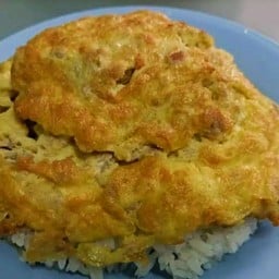 ข้าวไข่เจียวหมูสับ