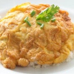 ข้าวไข่เจียวหมูสับ