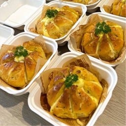 ขนมปัง เนยกระเทียมครีมชีส 24Homemade