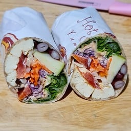 สลัดแร็พ เต้าหู้ญี่ปุ่นย่าง