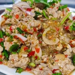 ยำวุ้นเส้นหมูสับ